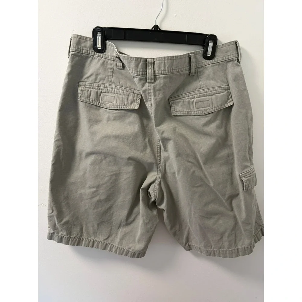 Eddie Bauer Gorpcore Mens Ripstop Cargo Shorts Cotton Size 38 Outdoor Casual